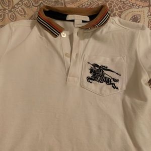 Toddler Boy Burberry Polo shirt